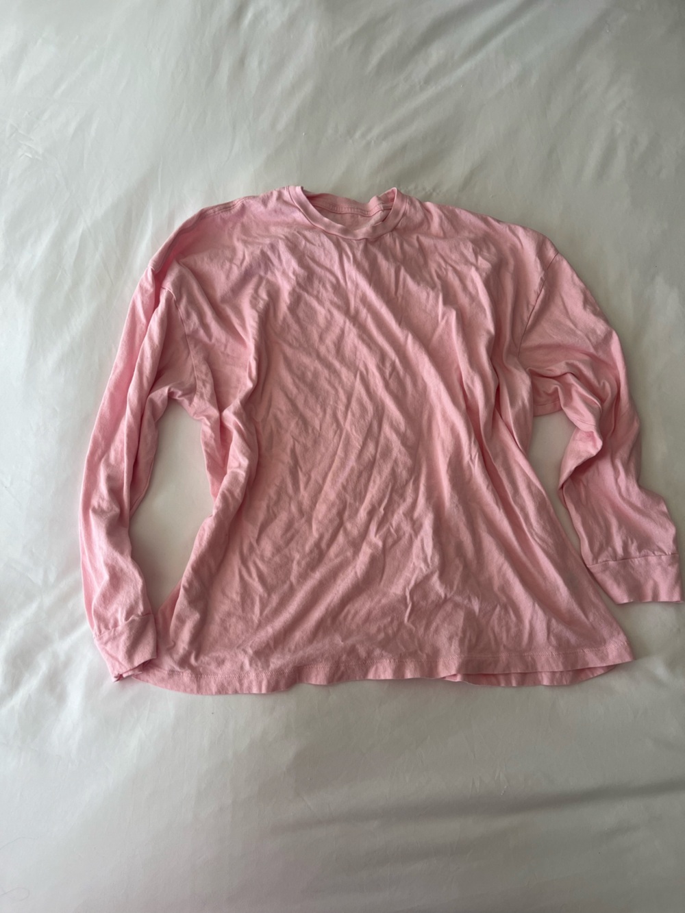 Victoria’s Secret Pink oversized long sleeve Size Medium 100% cotton